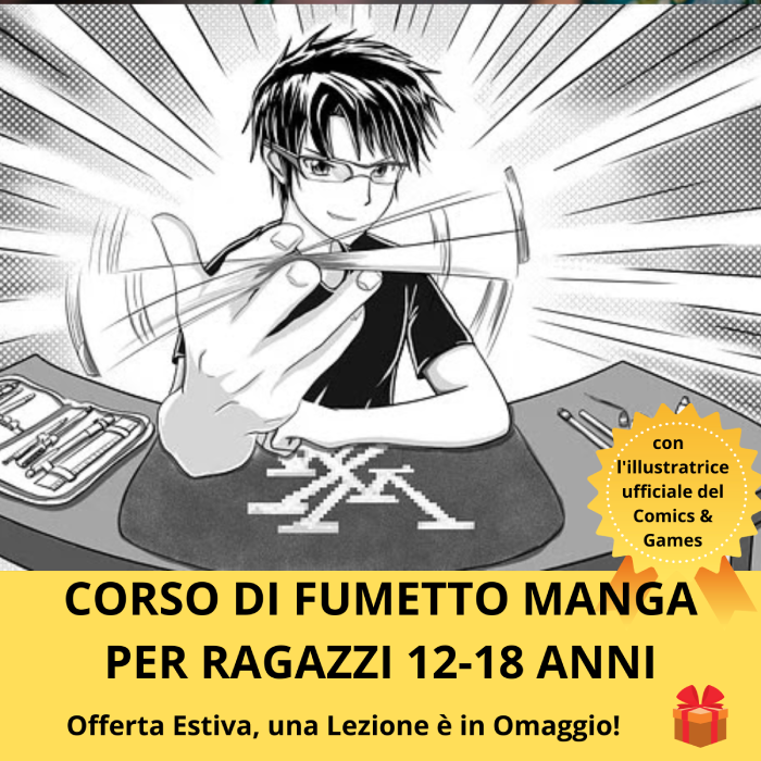 Corso di Fumetto Manga a Palermo per Ragazzi Crea il Tuo Fumetto Manga -  Laboratorio Culturale